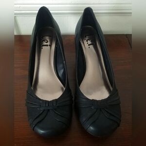 LEI Womens Black Heels Size 7.5